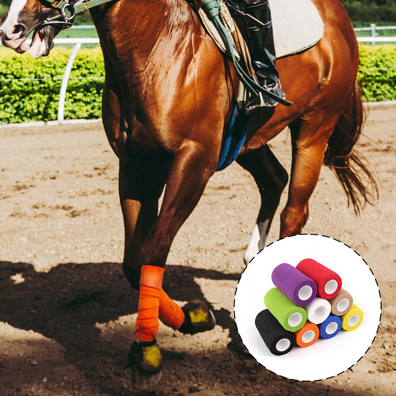 horse vet wrap bandage for horse racing