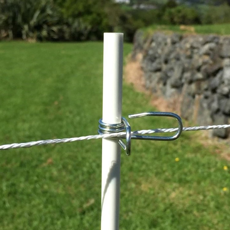 electric fence spring clips