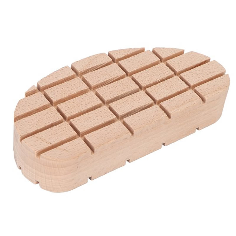 wooden hoof block
